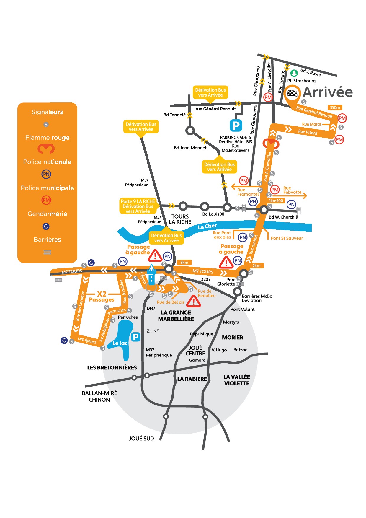 Plan éloigné arrivée